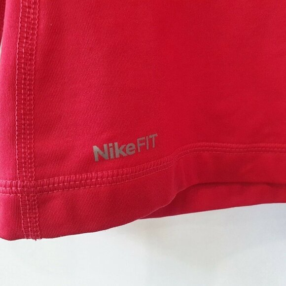 NIke Pro Half‎ ZIp Top 1/4 Zip Long Sleeve Pink Sm - Picture 2 of 9